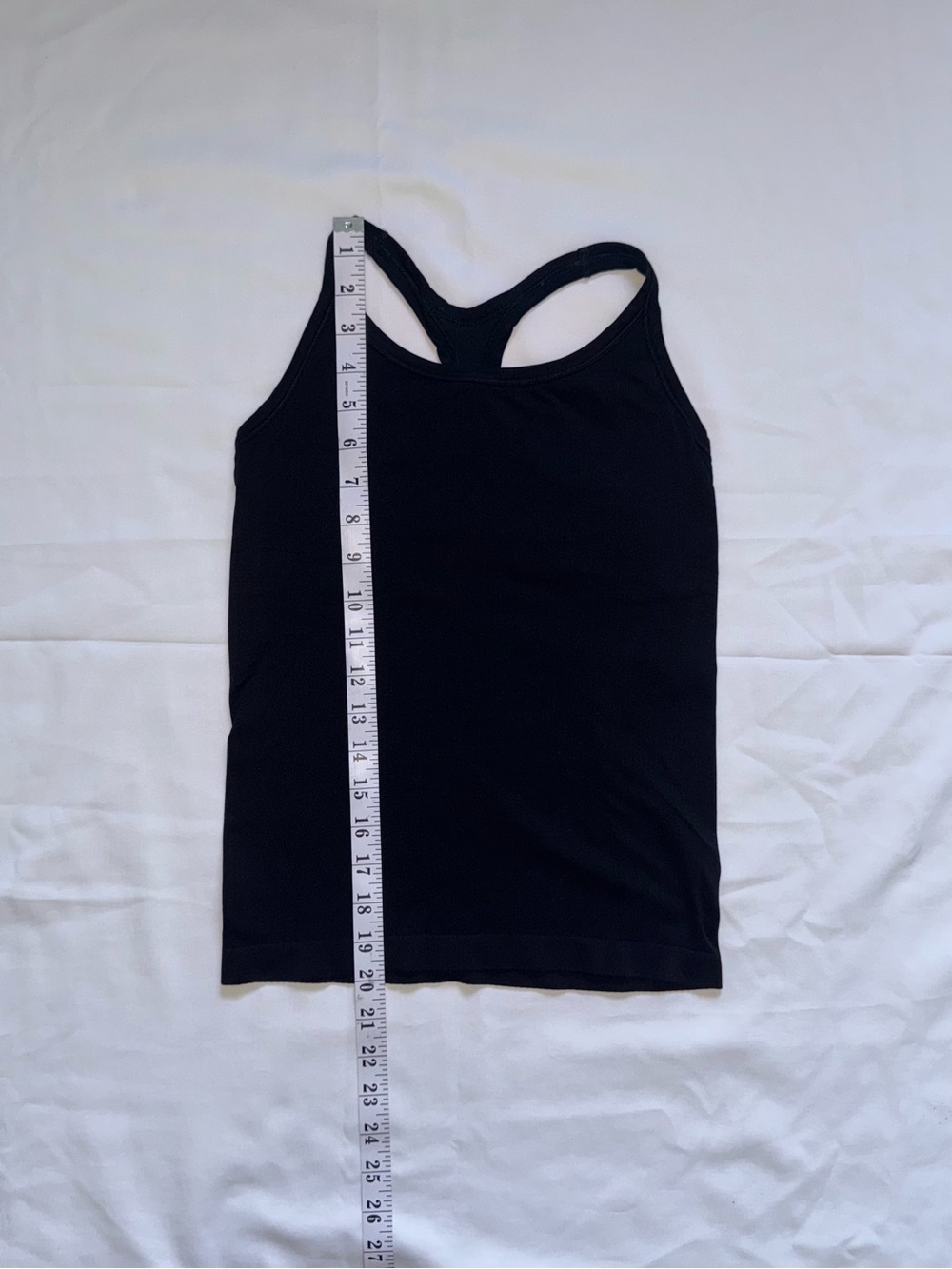 H&M Black Ribbed Racerback Tank - Picture 6 of 6